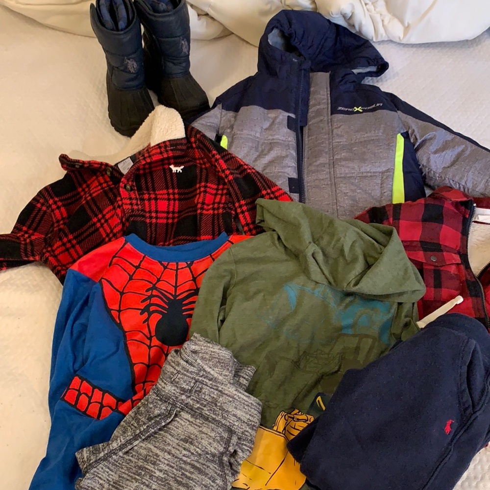 BUNDLE Toddler Boy or gender neutral size 3t warmer clothes